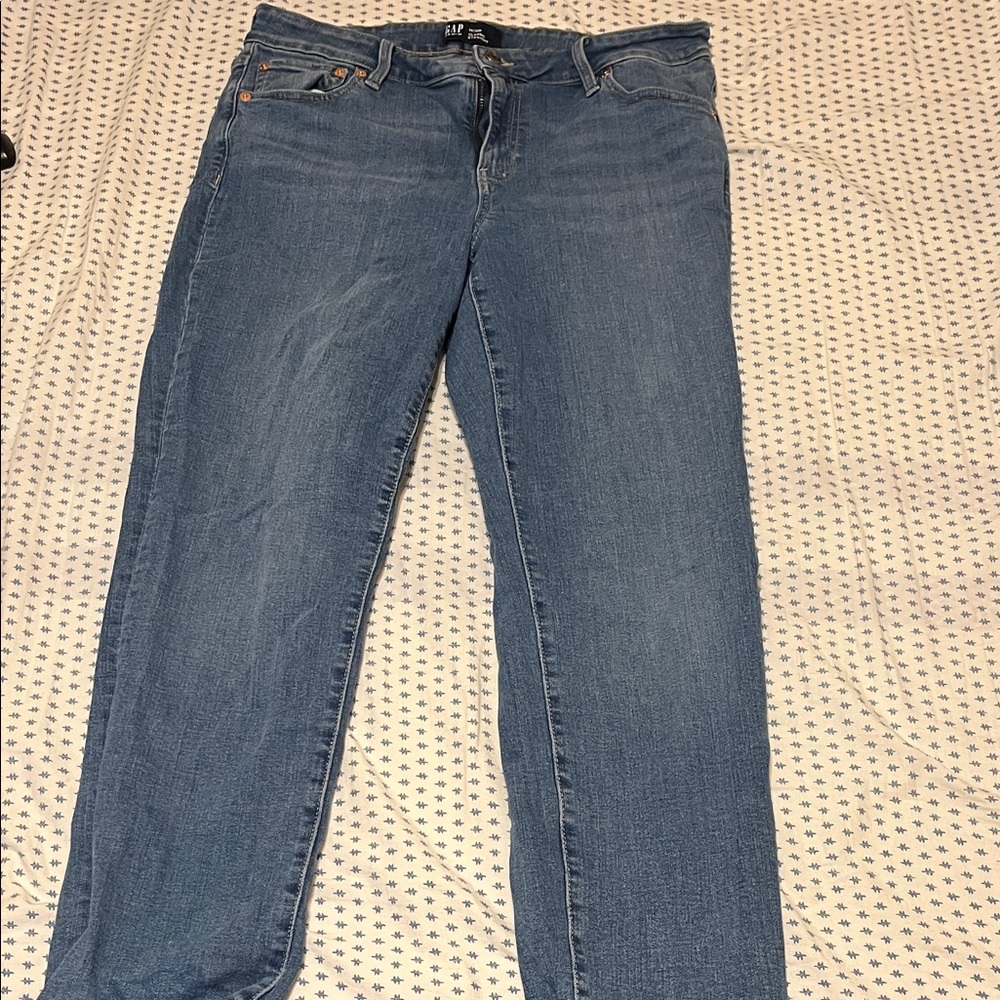 GAP Women's Light Blue Skinny Jeans